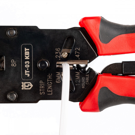 79759 Пресс-клещи для RJ разъемов JT-03 серия ПРОФИ КВТ 