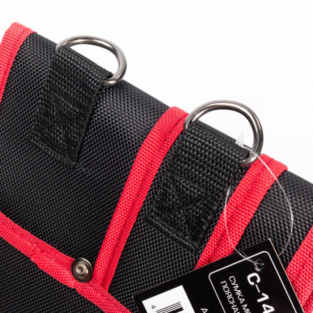 78268 Сумка монтажника поясная без ремня С-14 серия ПРОФИ КВТ 