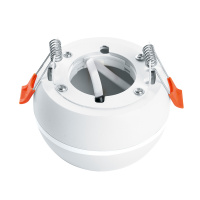 Светильник ДПО-12w GX53 без лампы белый FERON HL356 41509