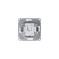 Выключатель одноклавишный ATLASDESIGN схема 1 10АХ механизм алюминий Systeme Electric ATN000311