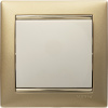Выключатель одноклавишный, в рамку, слоновая кость Legrand/Daccord 774301