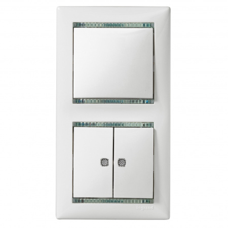 Выключатель одноклавишный, в рамку, слоновая кость Legrand/Daccord 774301