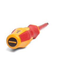 Отвертка диэлектрическая PZ1х80 серия ПРОФИ КВТ 78613