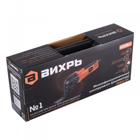 Многофункциональный инструмент (реноватор) МФИ-400 в кейсе Вихрь 72/4/3