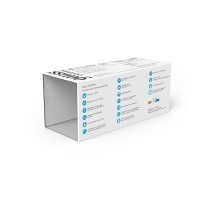 Светильник линейный ДСП 18 Вт 4000К 1700 Лм 185-265В IP65 570х60х55мм пластик матовый сквозная проводка соединяется в линию UNIVERSAL GAUSS 843424218