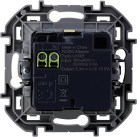 Зарядное устройство с двумя USB разьемами A C 240В/5В 3000мА INSPIRIA слоновая кость Legrand/Daccord 673761