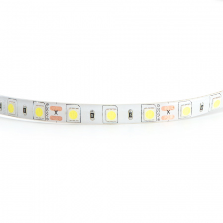 Лента светодиодная LEDх60/м 5м 14.4w/m 12в IP65 дневной FERON LS607 27652