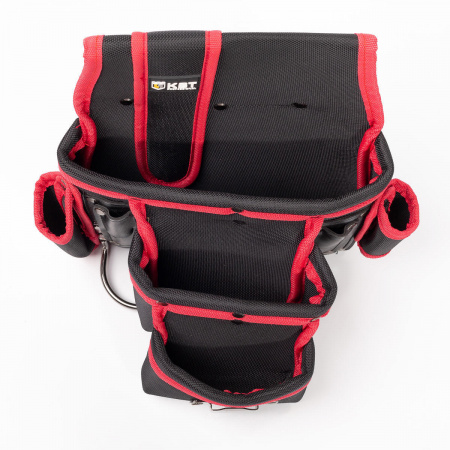 78269 Сумка монтажника поясная без ремня С-15 серия ПРОФИ КВТ 