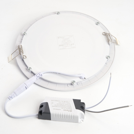 AL500 29623 Светильник светодиодный ДВО-15w 4000K 1050Лм slim белый FERON 