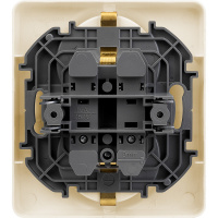 Розетка 2 x 2К+З немецкий стандарт 16 А 250 В~ INSPIRIA слоновая кость Legrand/Daccord 673751