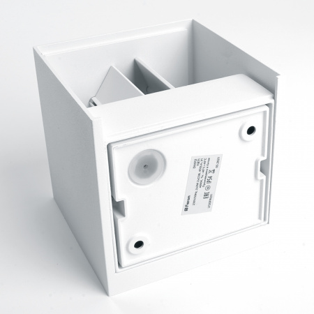 DH012 11871 Светильник светодиодный уличный ДБУ-2х3w вверх/вниз 4000K IP54 белый FERON 