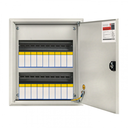 mb21-18n Щит распределительный навесной ЩРн-18з IP31 с замком EKF 