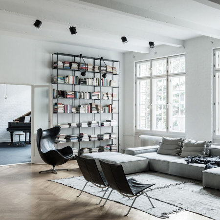 Светильник трековый на шинопровод ДПО Е27 без лампы белый FERON AL157 41053