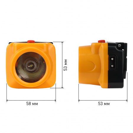 Б0053033 Фонарик налобный, ударопрочный, подарочная упак овка TG1 Трофи ЭРА 
