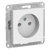 ATN000141 Розетка ATLASDESIGN без заземления 16А механизм белый Systeme Electric 