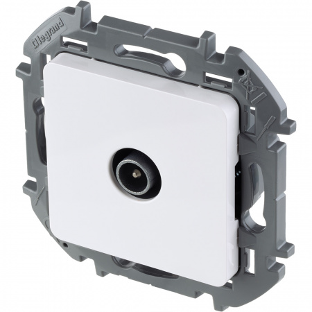 Розетка TV «звезда» 2 дБ 0 2400 мГц INSPIRIA белый Legrand/Daccord 673850