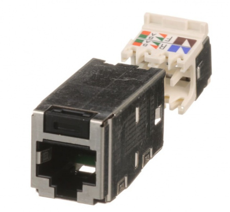 Модуль Mini-Com универсальный модуль медный экранированный кат 6 Panduit CJS688TGY 29586-НЛК