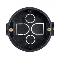 Коробка установочная приборная КМТ-010-044 со стыковочными узлами и саморезами для твердых стен (68х40) PROxima EKF plc-kmt-010-044