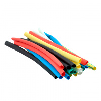 Трубка термоусаживаемая ТУТ нг 4/2 (7 цветов по 3шт) 100мм PROxima EKF tut-n-4