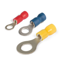 Наконечник кабельный кольцевой изолированный НКИ 6.0-4 серия ПРОФИ КВТ 47480