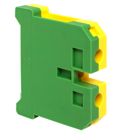 Клемма винтовая ЕК-16мм.кв Земля EKF plc-ek-16/80