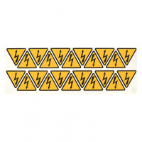 Знак ''молния'' 50х50х50мм (1шт) EKF an-1-03