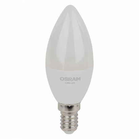Лампа светодиодная LED 7Вт Е14 4000К 600Лм свеча 220В (замена 60Вт) OSRAM LEDVANCE 4099854186271
