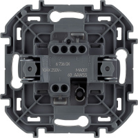 Выключатель одноклавишный INSPIRIA 10 AX 250 В~ белый Legrand/Daccord 673600