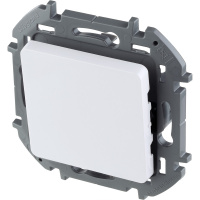 Выключатель одноклавишный INSPIRIA 10 AX 250 В~ белый Legrand/Daccord 673600