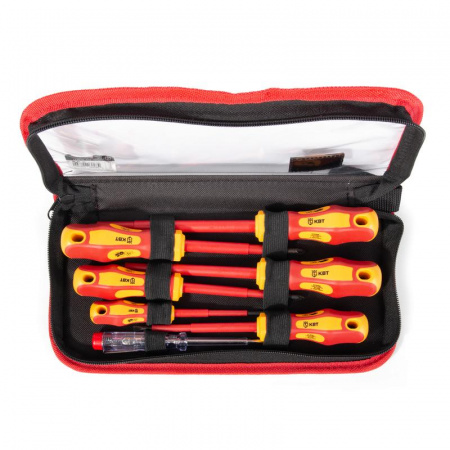 78618 Набор диэлектрических отверток НИО-07 серия ПРОФИ КВТ 