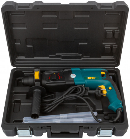 80106 Перфоратор монтажный 800 Вт, 0-900 об/мин, 0-4000 уд/мин, 3.0 Дж, 3 реж., SDS-plus, реверс, 2.8 кг, кейс FIT 