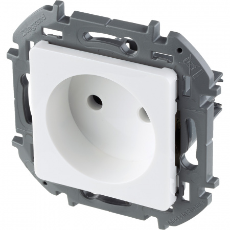Розетка 2К 16 А 250 В~ INSPIRIA белый Legrand/Daccord 673710