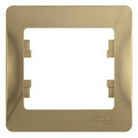 GLOSSA Рамка 1 пост титан Systeme Electric GSL000401