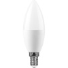 LB-970 38108 Лампа светодиодная LED 13вт E14 белый матовая свеча FERON 