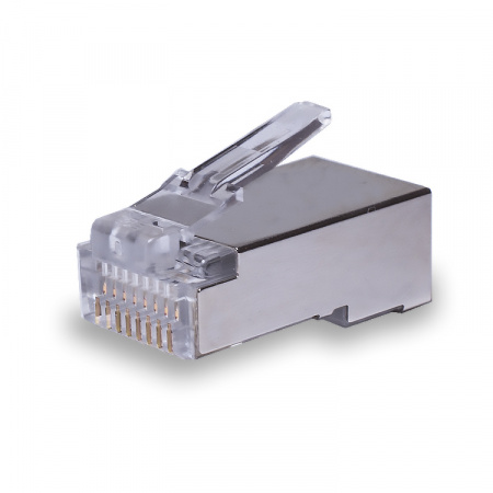 10-0234 Коннекторы 8P8C (Компьютерные разъемы) F/UTP Cat.5e (RJ-45) Уп. 100шт. SUPRLAN 