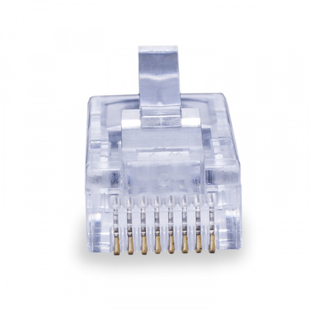 Коннекторы 8P8C (Компьютерные разъемы) U/UTP Cat.5e (RJ-45) Уп. 100шт. SUPRLAN 10-0209