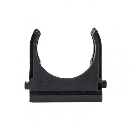 Крепеж-клипса черная d25мм Plast PROxima (10шт) EKF derj-z-25b