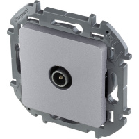 Розетка TV проходная 14 дБ 5 862 мГц INSPIRIA алюминий Legrand/Daccord 673862