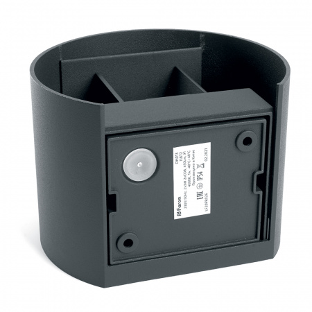 Светильник светодиодный уличный ДБУ-2х3w вверх/вниз 4000К IP54 черный FERON DH013 11872