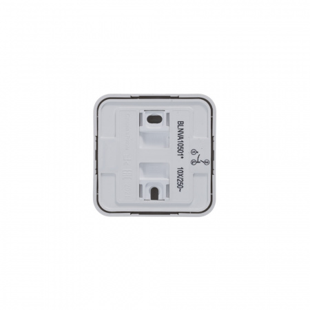 BLNVA105011 Выключатель BLANCA двухклавишный наружный (схема 5) с изоляционной пластиной 10A 250B белый Systeme Electric 