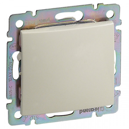 774306 VALENA Переключатель одноклавишный в рамку слоновая кость Legrand/Daccord 
