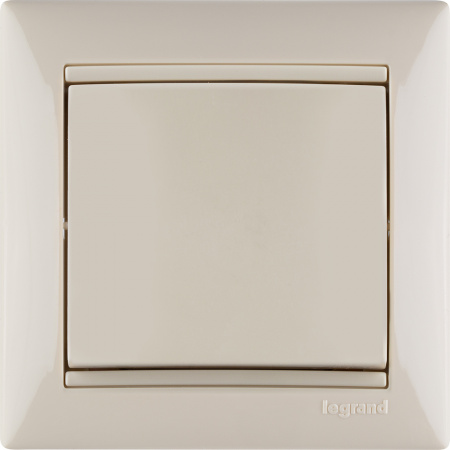 774306 VALENA Переключатель одноклавишный в рамку слоновая кость Legrand/Daccord 