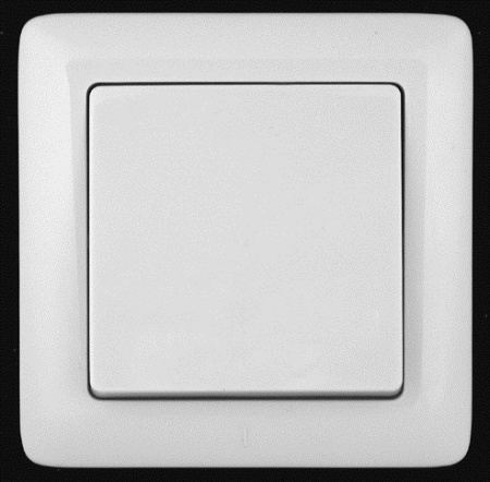 VS16-133-B ХИТ Выключатель одноклавишный скрытый 250В 6А белый Systeme Electric 