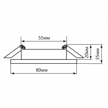 AL600 28905 Светильник светодиодный ДВО-7w 4000K 560Лм с белой светодиодной подсветкой белый FERON 