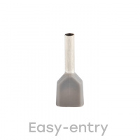 Наконечник штыревой втулочный изолированный НШвИ(2) 0.75-8 (50шт) EKF nhvi2-0.75-8