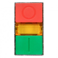 Кнопка LAY5-BW8465 I-O прямоугольная 230В NO+NC PROxima EKF pbn-bw8465