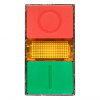 Кнопка LAY5-BW8465 I-O прямоугольная 230В NO+NC PROxima EKF pbn-bw8465