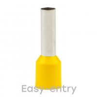 Наконечник штыревой втулочный изолированный НШвИ 6.0-12 (50шт) EKF nhvi-6.0-12