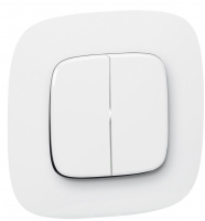 Valena IN MATIC Выключатель двухклавишный 10А 250В Безвинтовые зажимы Legrand 752005