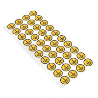 Знак безопасности ''Земля'' (круглый) d=20мм EKF an-1-04
